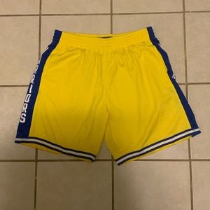 Mitchell & Ness Golden State Warriors Throwback Shorts